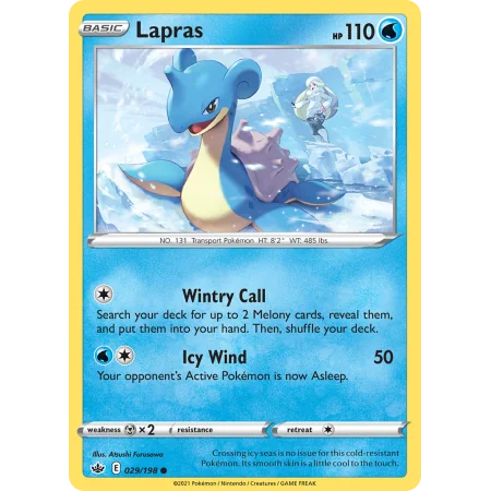 Lapras (Reverse Holo)