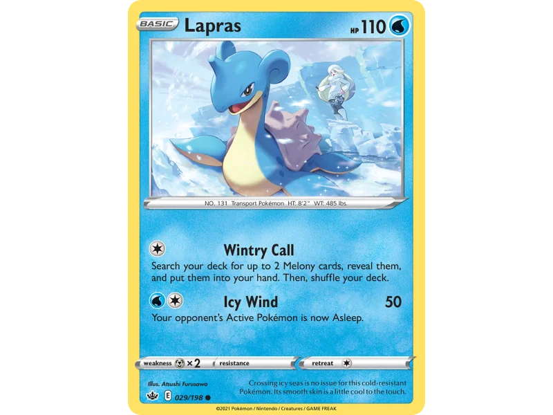 Lapras (Reverse Holo)