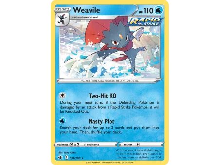 Weavile (Reverse Holo)