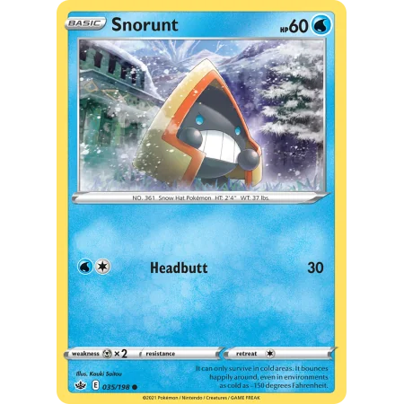 Snorunt (Reverse Holo)