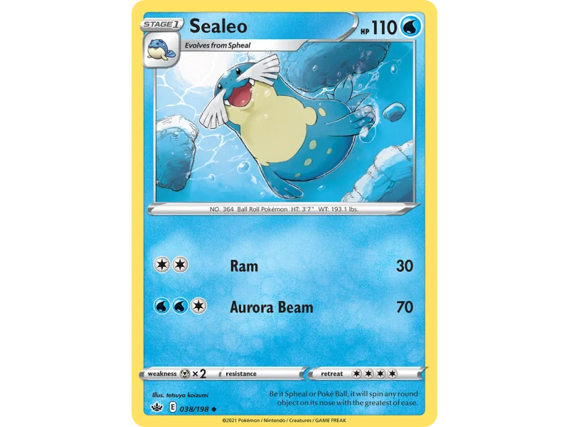Sealeo (Reverse Holo)