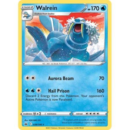 Walrein (Reverse Holo)