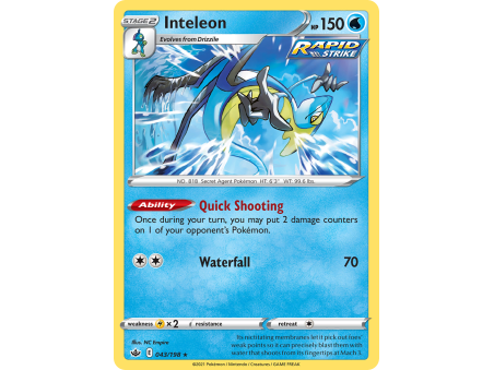 Inteleon (Reverse Holo)