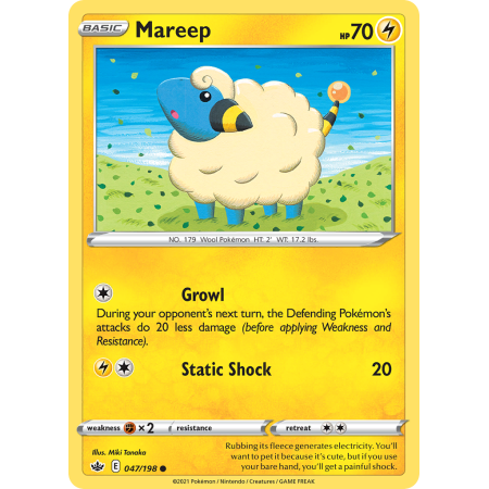 Mareep (Reverse Holo)