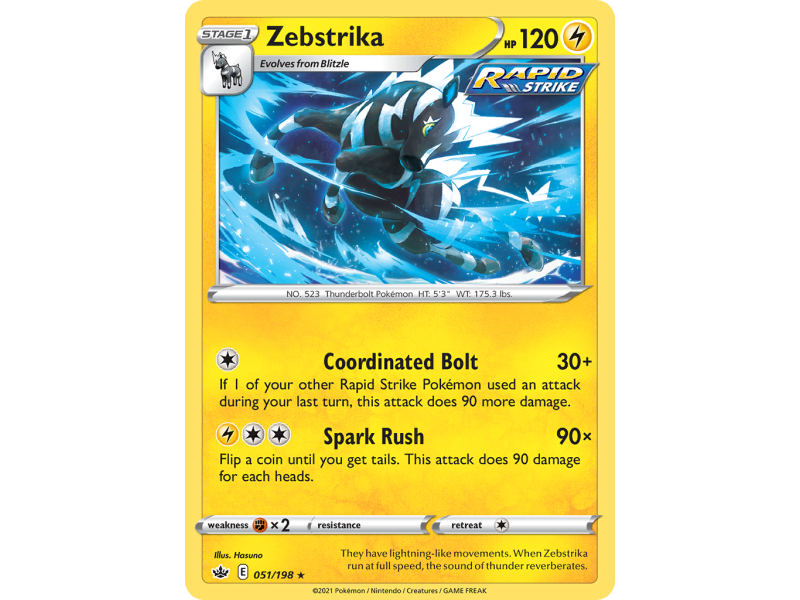 Zebstrika (Reverse Holo)