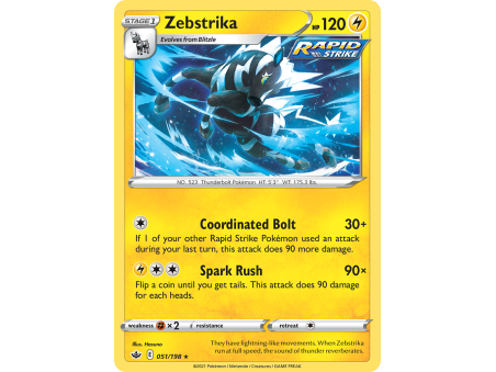 Zebstrika (Reverse Holo)