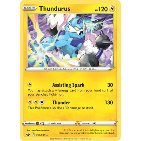 Thundurus (Reverse Holo)