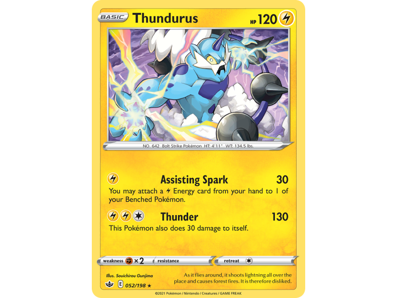 Thundurus (Reverse Holo)