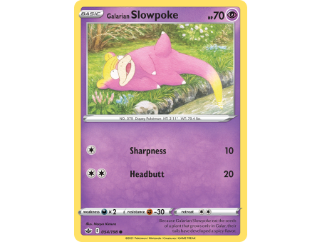 Galarian Slowpoke (Reverse Holo)
