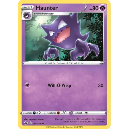 Haunter (Reverse Holo)
