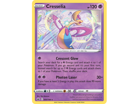 Cresselia (Reverse Holo)