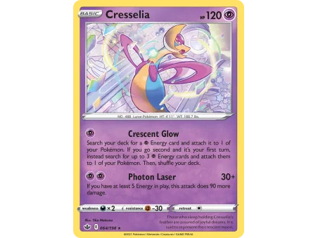 Cresselia (Reverse Holo)