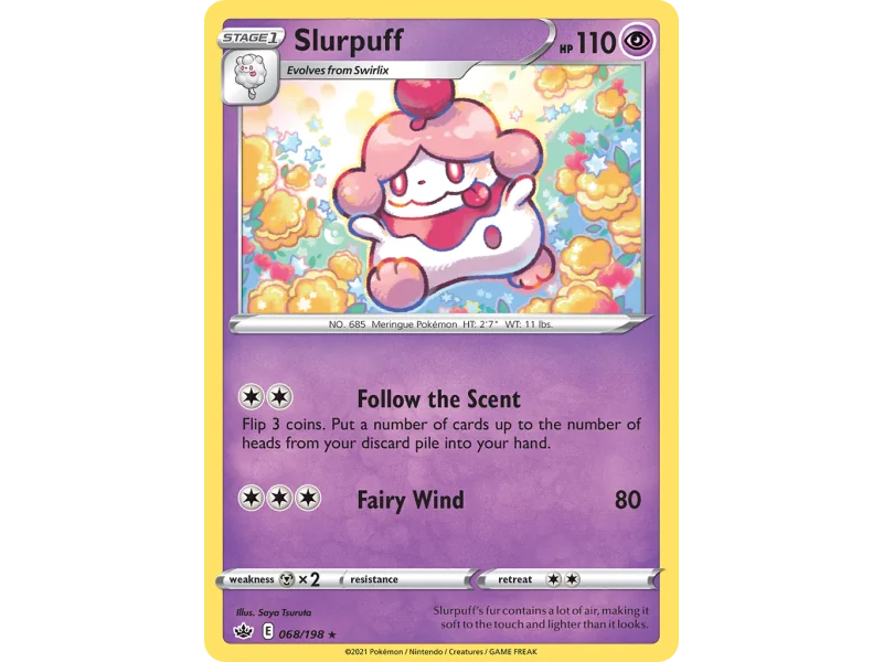 Slurpuff (Reverse Holo)
