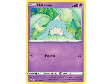 Hatenna (Reverse Holo)