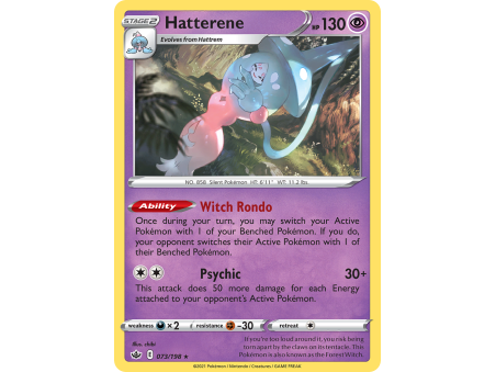 Hatterene (Reverse Holo)