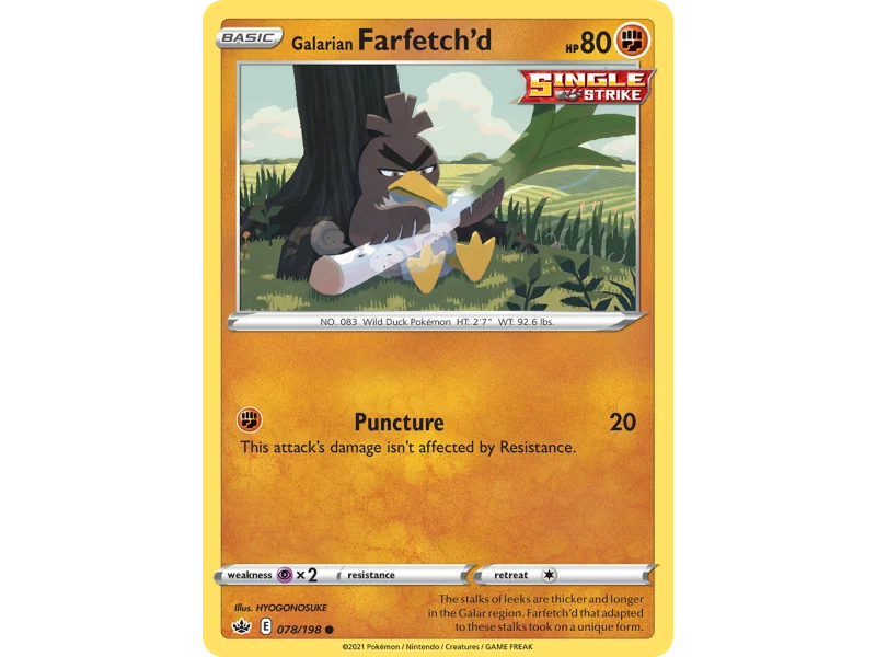 Galarian Farfetch'd (Reverse Holo)