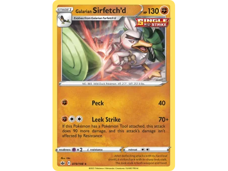 Galarian Sirfetch'd
