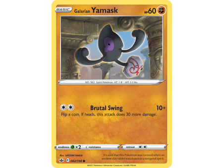 Galarian Yamask (Reverse Holo)