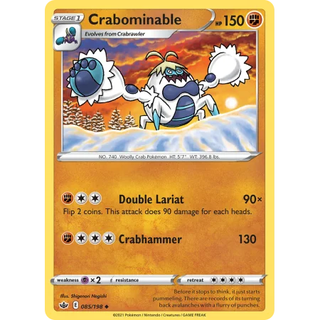 Crabominable (Reverse Holo)