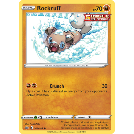 Rockruff (Reverse Holo)