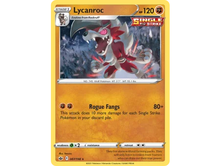 Lycanroc (Reverse Holo)