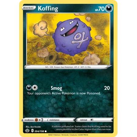 Koffing (Reverse Holo)