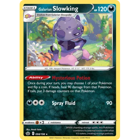 Galarian Slowking (Reverse Holo)
