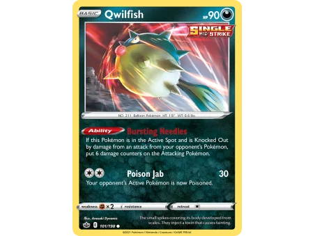 Qwilfish (Reverse Holo)