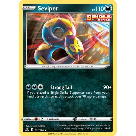 Seviper (Reverse Holo)