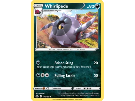 Whirlipede (Reverse Holo)