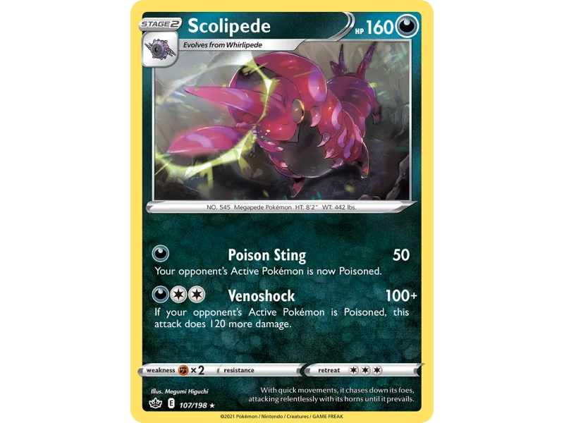 Scolipede (Reverse Holo)