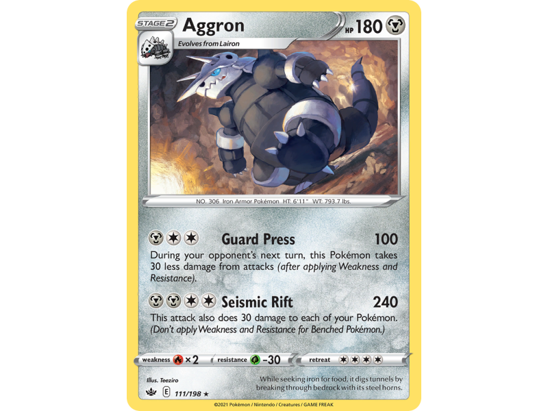 Aggron (Reverse Holo)