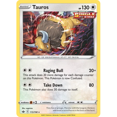 Tauros (Reverse Holo)