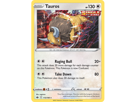 Tauros (Reverse Holo)