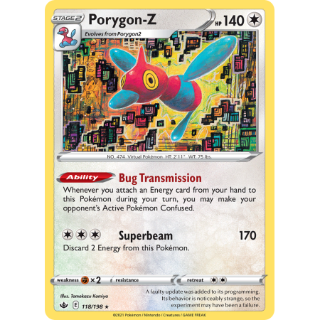 Porygon-Z (Reverse Holo)