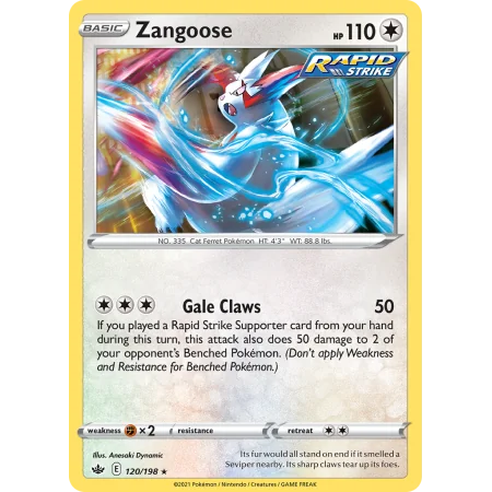 Zangoose (Reverse Holo)