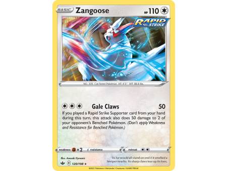 Zangoose (Reverse Holo)