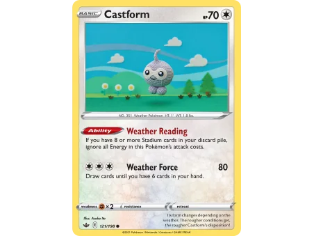 Castform (Reverse Holo)
