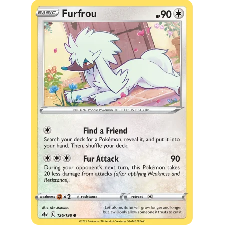 Furfrou (Reverse Holo)