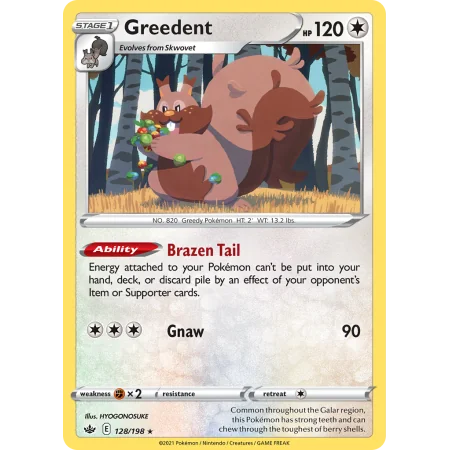Greedent (Reverse Holo)