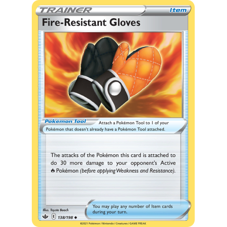 Fire-Resistant Gloves (Reverse Holo)