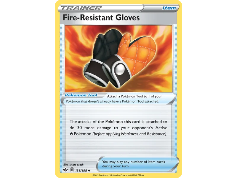 Fire-Resistant Gloves (Reverse Holo)