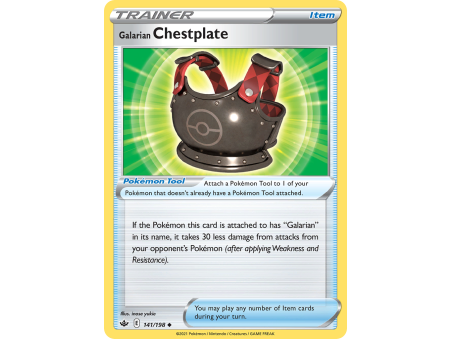 Galarian Chestplate (Reverse Holo)