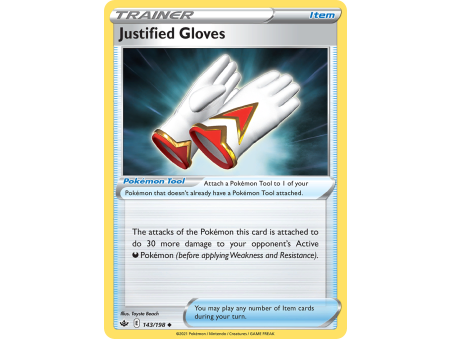 Justified Gloves (Reverse Holo)