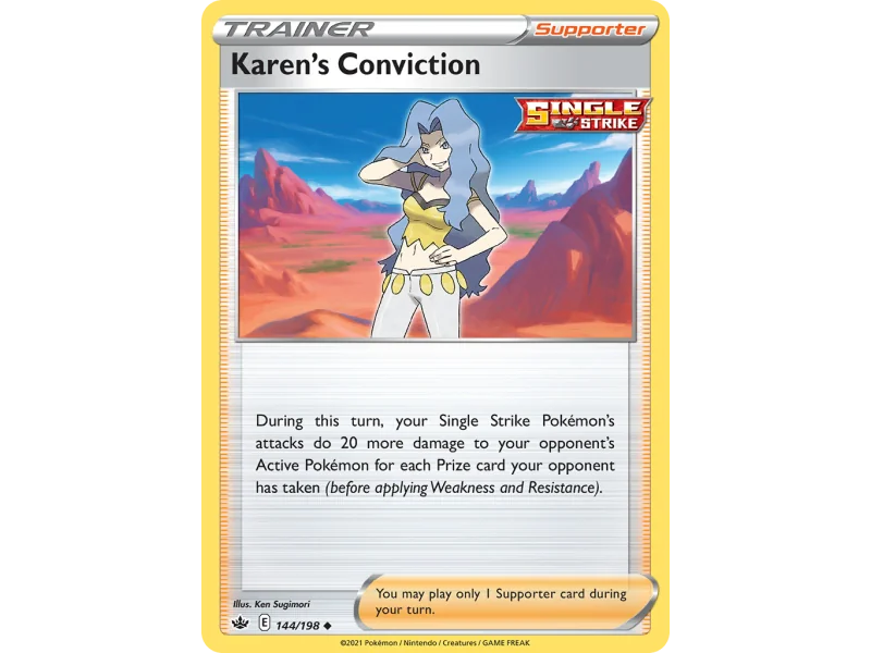 Karen's Conviction (Reverse Holo)