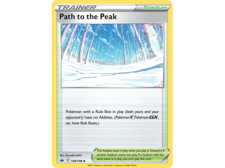 Path to the Peak (Reverse Holo)