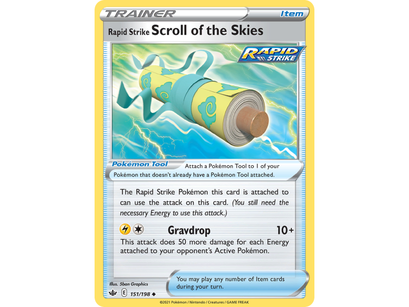 Rapid Strike Scroll of the Skies (Reverse Holo)