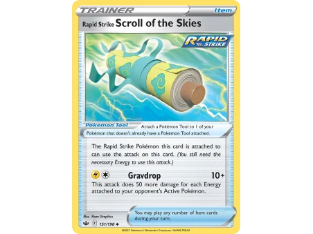 Rapid Strike Scroll of the Skies (Reverse Holo)