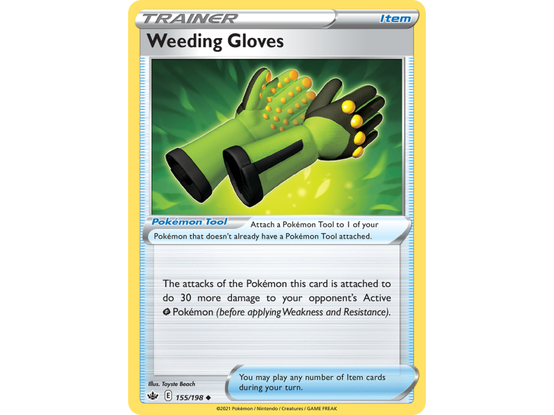 Weeding Gloves (Reverse Holo)