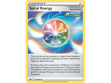 Spiral Energy (Reverse Holo)